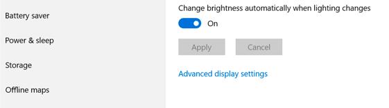 Change Brightness Automatically When Lighting Changes Change brightness automatically when lighting changes