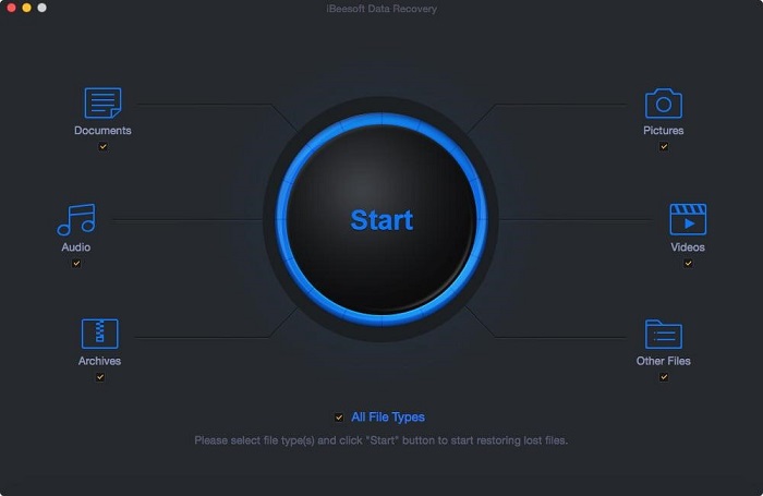 Click on the start button Click on the start button