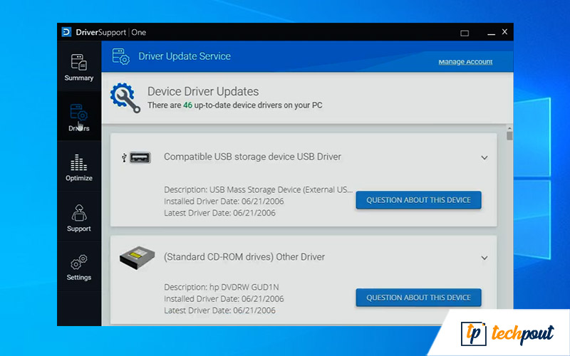 DriverSupport DriverSupport