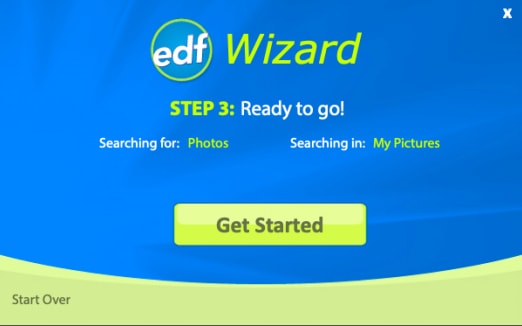 Get Started Option in Easy Duplicate Finder Get Started option easy duplicate finder