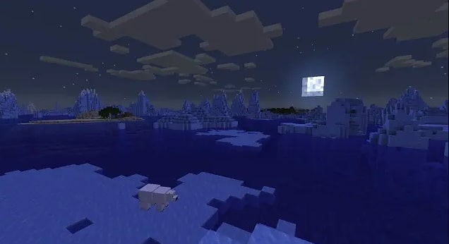 Frozen Island Minecraft Seed Frozen Island Minecraft Seed