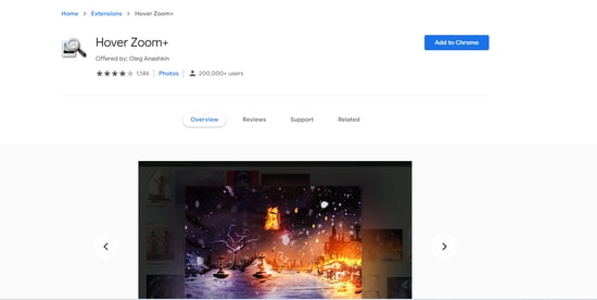 Hover Zoom + Hover Zoom +