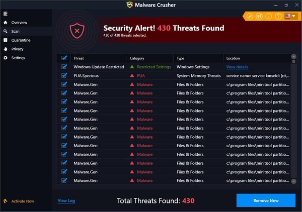 Malware Crusher Malware Crusher