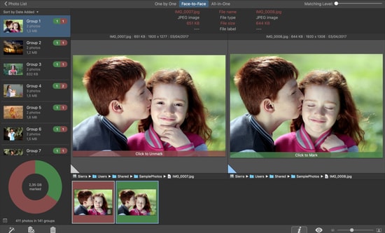 PhotoSweeper X PhotoSweeper duplicate photo remover app for Mac