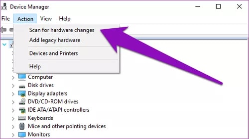 Restore sound drivers with Device Manager Restore sound drivers with Device Manager