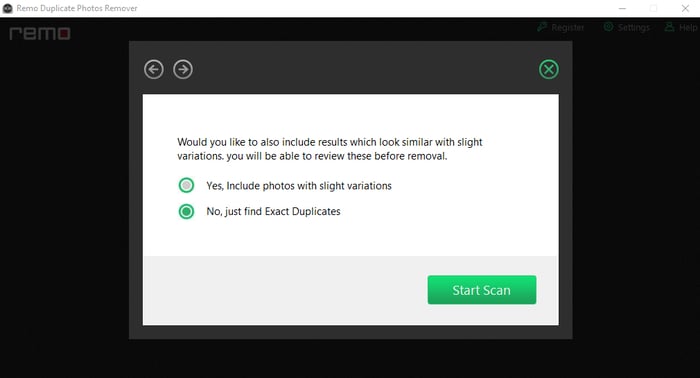 Start Scan for Find Duplicate Photos Start Scan for Find Duplicate Photos