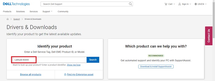 type Latitude E6430 and press enter type Latitude E6430 and press enter