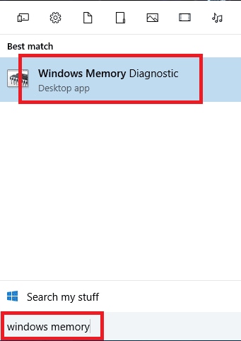 Type Windows Diagnostic Tool in Windows Search