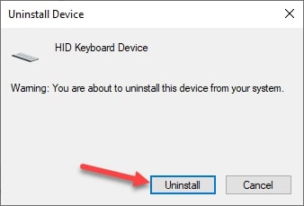 Uninstall Device Uninstall Device