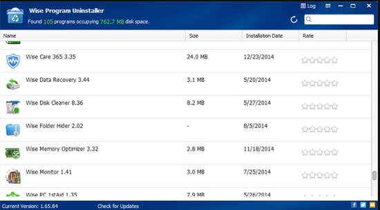 Wise Program Uninstaller Wise Program Uninstaller