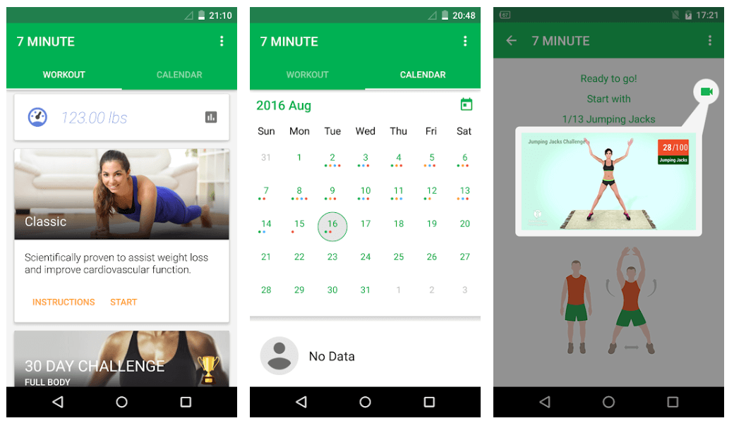 7 Minute Workout 7 Minute Workout