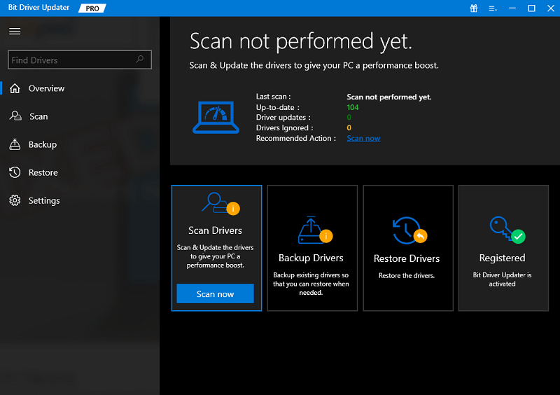 Bit Driver Updater - Scan all the outdated driver Bit Driver Updater - Scan all the outdated driver