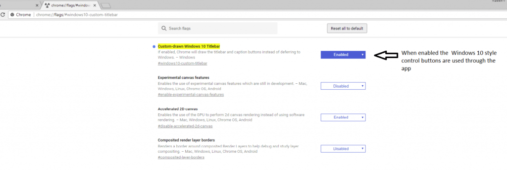 Enable Custom-drawn Windows 10 Title bar Enable Custom-drawn Windows 10 Title bar