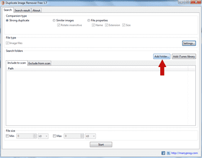 Click On The Add Folder Option Click On The Add Folder Option