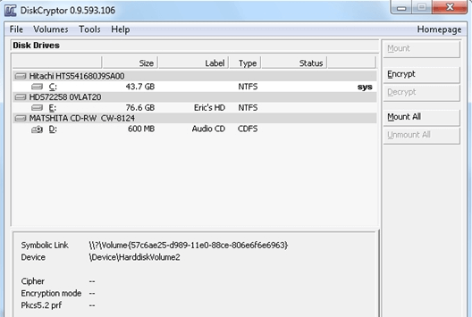 DiskCryptor DiskCryptor