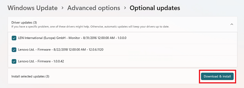 Download and Install drivers in windows 11 Download and Install drivers in windows 11