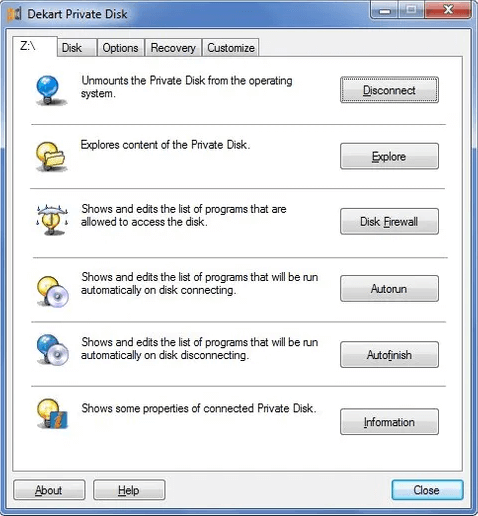 Dekart Private Disk Dekart Private Disk