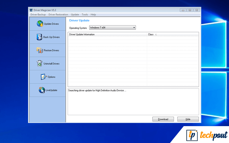 Driver Magician Driver Magician