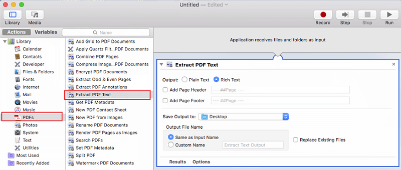 extracting PDF text extracting PDF text