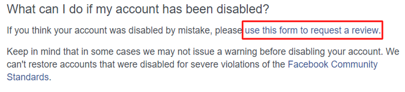 Unblock Your Facebook Account Unblock Your Facebook Account
