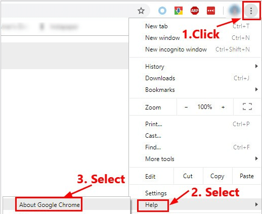Go to the Google Chrome Help Go to the Google Chrome Help