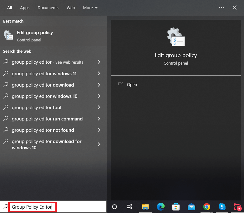 Group Policy Editor Group Policy Editor