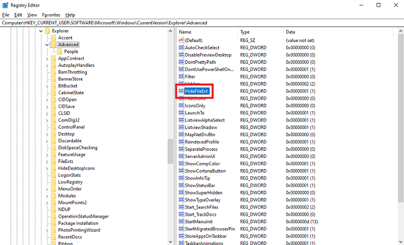 HideFileExt and double-click on it HideFileExt and double-click on it
