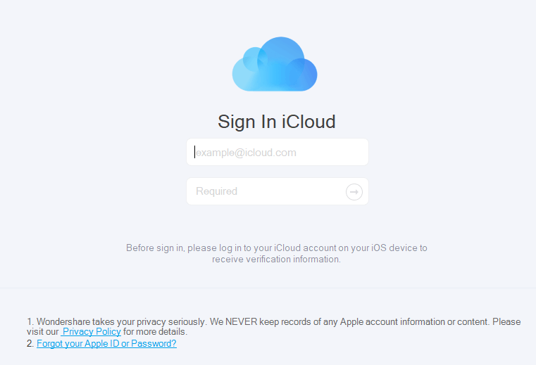 iCloud data transfer iCloud data transfer