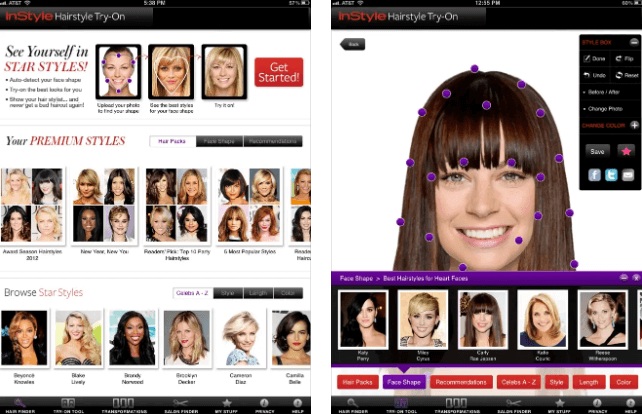 InStyle Hairstyle Try-On InStyle Hairstyle Try-On