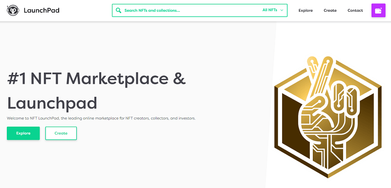 NFT LaunchPad- App To Buy NFT Art NFT LaunchPad- App To Buy NFT Art