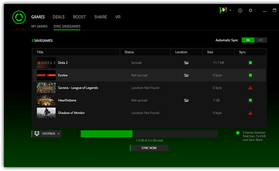 Razer Cortex Razer Cortex