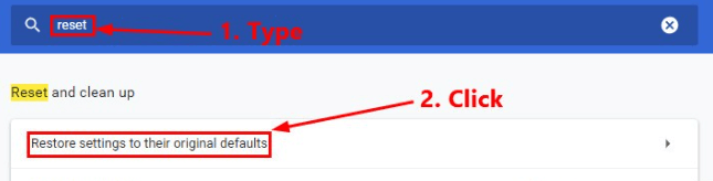 Reset Browser Settings Reset Browser Settings