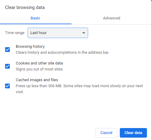 Select Time Range Of Eradicating The Browsing Data Select Time Range Of Eradicating The Browsing Data