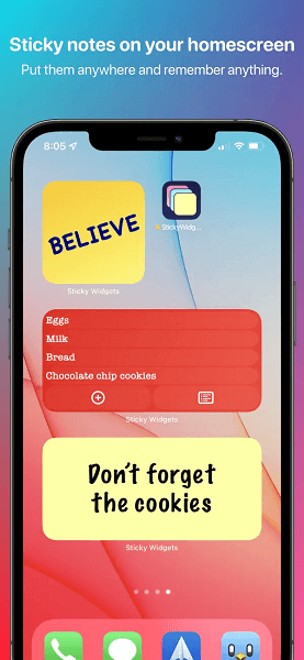 Sticky Notes Widget Sticky Notes Widget