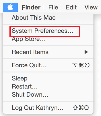 System Preferences System Preferences