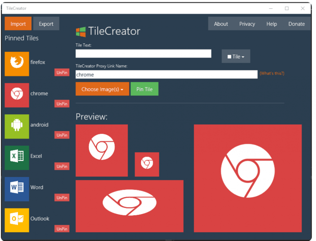 Tile Creator Tile Creator Software For Windows 10 Customization