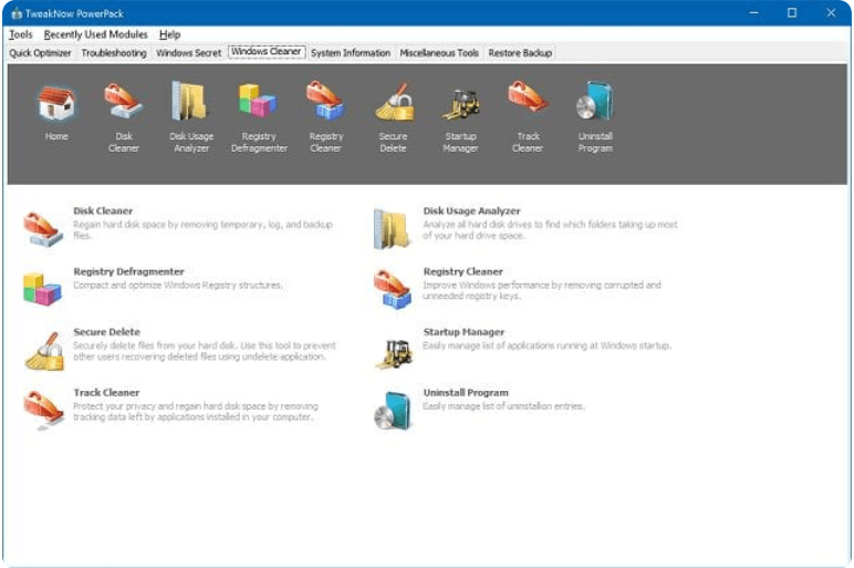TweakNow Power Pack TweakNow Power Pack