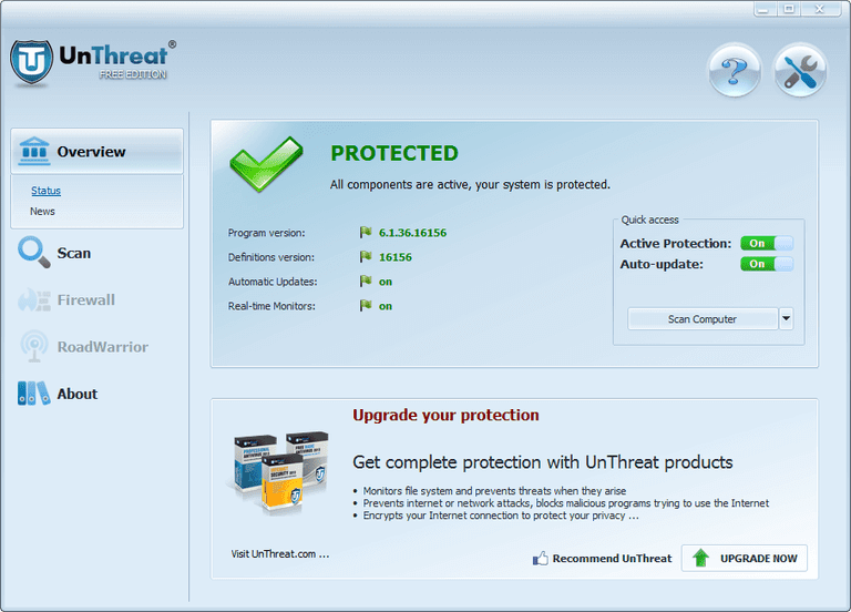 Unthreat Free Antivirus Unthreat Free Antivirus - Best Adware Remover Software