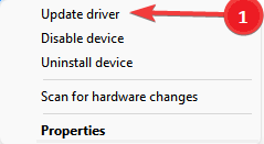 Update driver in windows 10 Update driver in windows 10