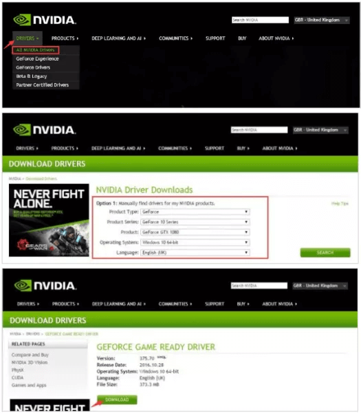 Update Nvidia Drivers Manually on Windows 10 System Update Nvidia Drivers Manually on Windows 10 System