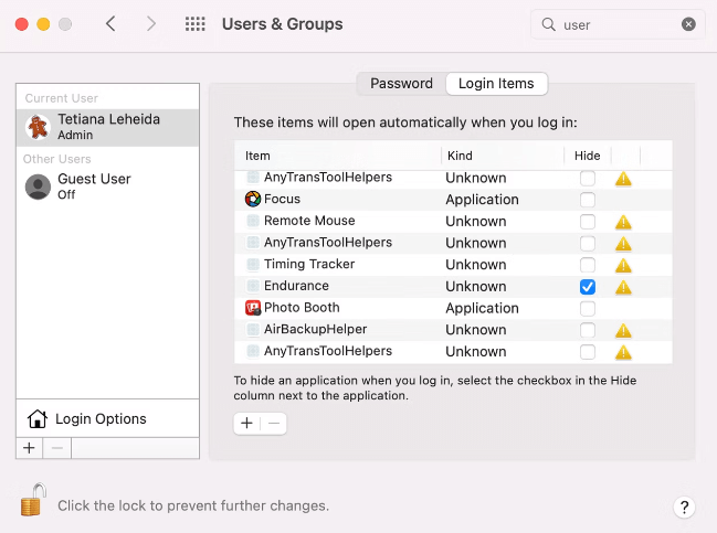 Users & Groups - Mac Users & Groups - Mac