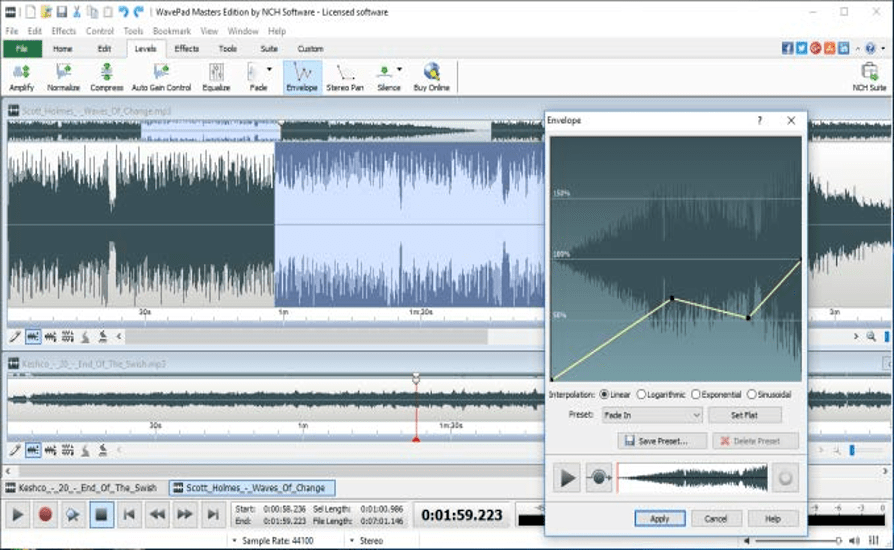 WavePad Audio Recording Software for Windows - WavePad