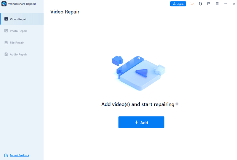 Wondershare Repairit - video repair Wondershare Repairit - video repair